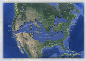 Map Shows What US Will Look Like 'If We Don't Reverse Climate Change'?