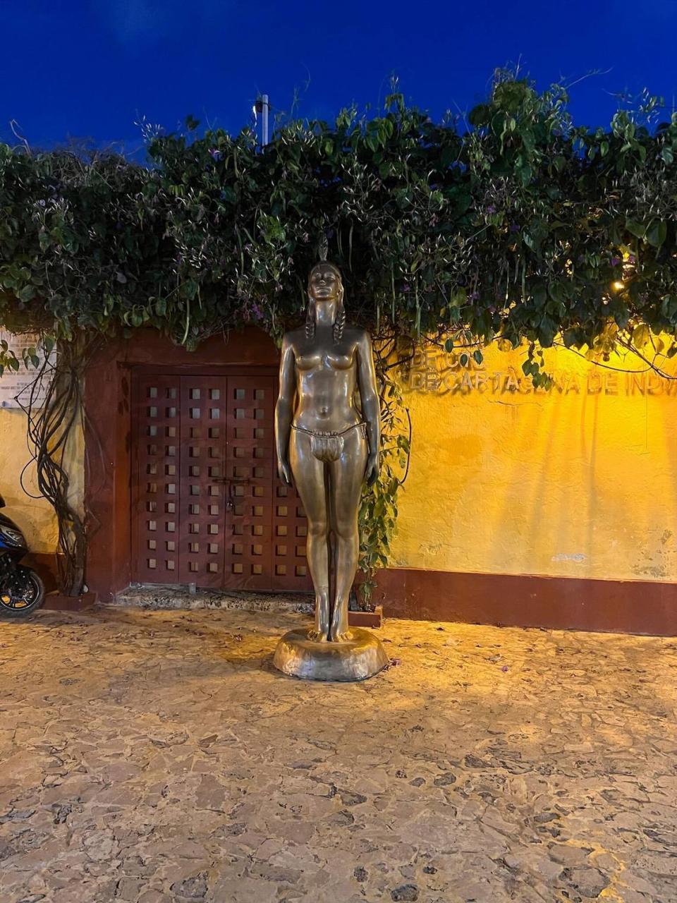 Monument of India Catalina, who was abducted at 14-years-old by a Spanish conquistador.