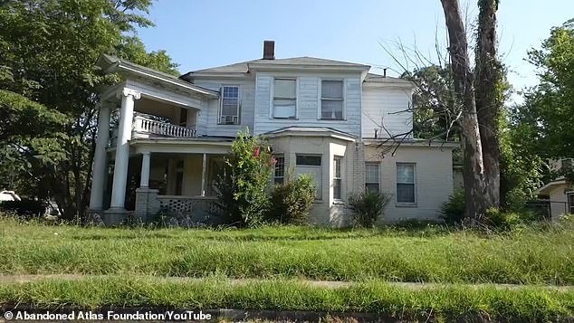 Abandoned homes are now scattered across the city as residents fled its struggling economy, with Pine Bluff now officially 'America's fastest shrinking city'