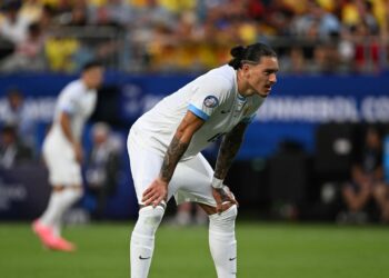 Darwin Nunez: Liverpool striker handed five-match ban for Uruguay after involvement in post-match Copa America fight
