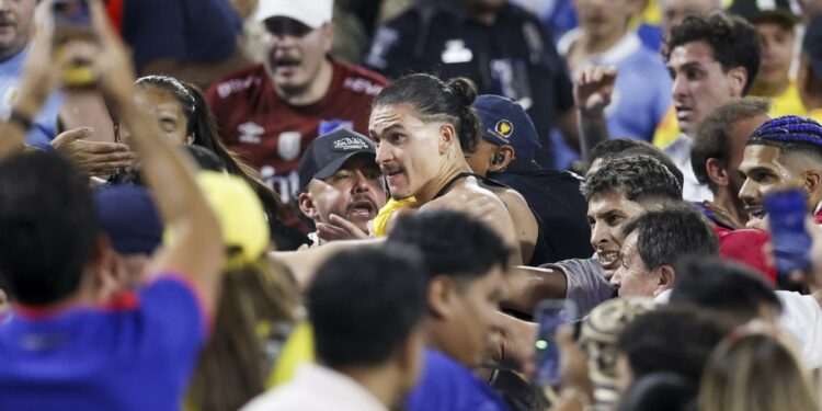 Uruguay's Darwin Nunez given 5-game ban for role in Copa America brawl