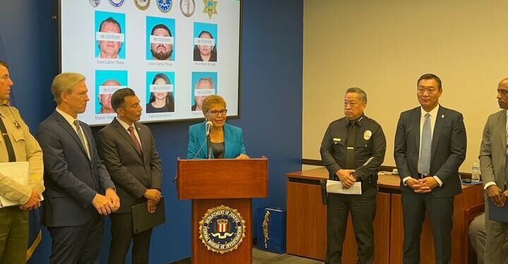 7 accused in $5 million cross country ‘crime tourism’ theft ring based out of California