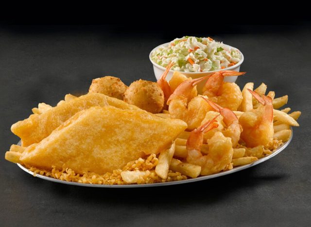 long john silvers fish and shrimp platter