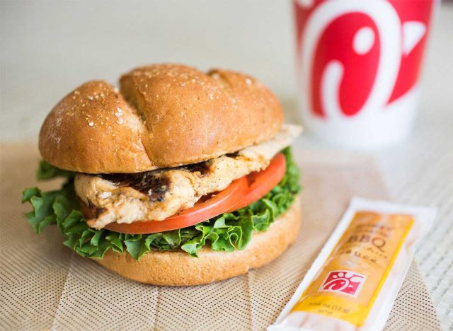 chick fil a grilled chicken sandwich