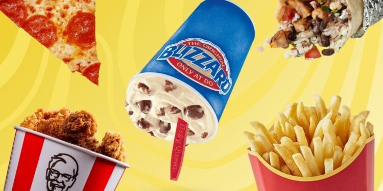 50 Most Popular Fast-Food Restaurants in America in 2024