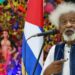 Wole Soyinka Honored with Cuba’s Prestigious Haydee Santamaria Medal