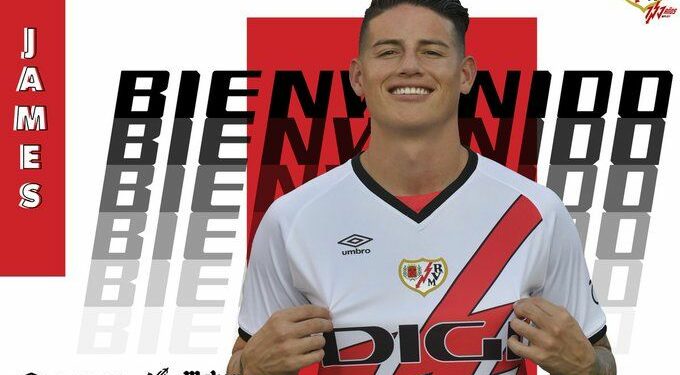 James Rodriguez’s Rayo Vallecano debut delayed despite Colombia call up