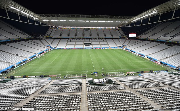 Corinthians Arena in Sao Paulo will host the NFL game (Sept. 6) - a first in Brazil's sports history