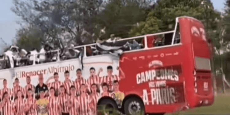 A SHOCKING Title Win Bus Parade Celebration Goes Wrong Paraguay Trophy Gets Stuck With Power Lines WATCH viral video title football south america Paraguay Football Incident: