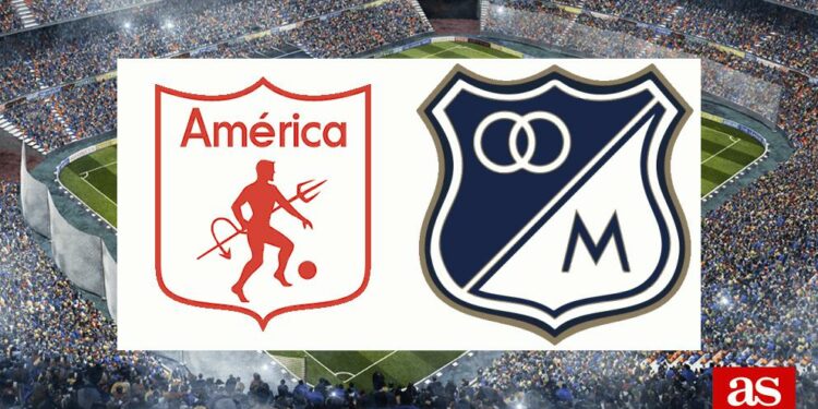 América de Cali vs Millonarios: live info and stats | Liga BetPlay II 2024