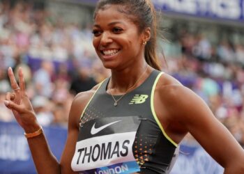 America’s Gabby Thomas powers to Olympic 200m gold