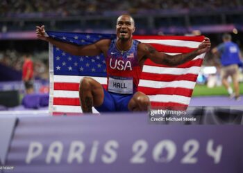 America’s Quincy Hall takes home Men’s 400m Title at the
2024 Paris Olympics