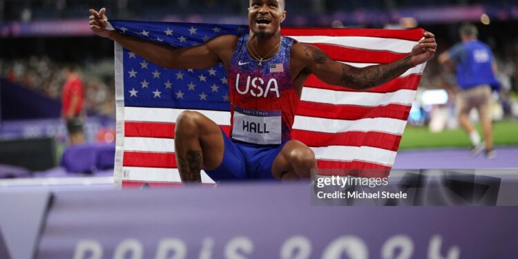 America’s Quincy Hall takes home Men’s 400m Title at the
2024 Paris Olympics