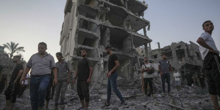 An Israeli airstrike on a school in Gaza City kills over 60 people, Palestinian health officials say | Nation & World