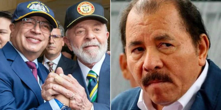 Daniel Ortega Criticizes Petro and Lula, Colombia Responds: "At Least I Don't Trample on Human Rights"