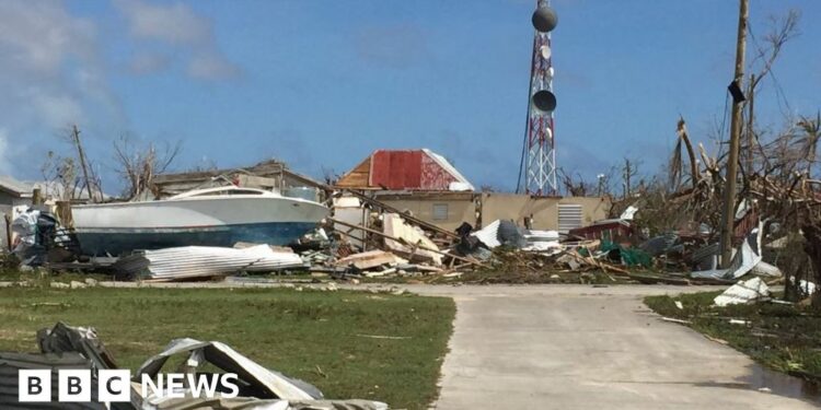 'Barely habitable' Barbuda residents flee