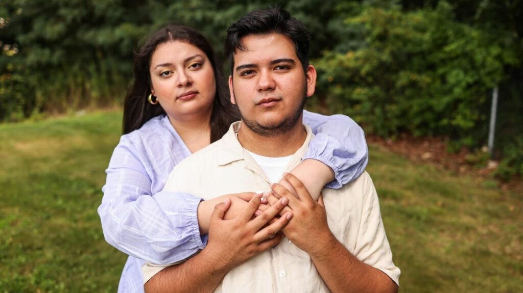 Born in El Salvador, married on LI. Despite legal challenge, citizenship path program gives them hope for better future