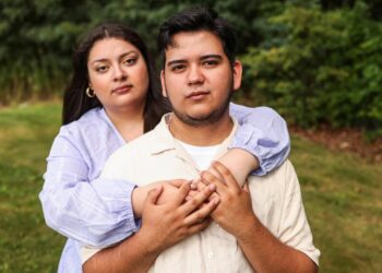 Born in El Salvador, married on LI. Despite legal challenge, citizenship path program gives them hope for better future