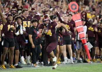 Cameron Skattebo, Arizona State’s do-it-all RB, meets a new audience in Big 12