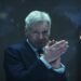 Harrison Ford claps while wearing a knowing expression in Captain America: Brave New World.