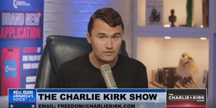 Charlie Kirk: "Kamala Harris wants to see the elimination of the United States of America"