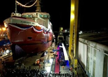 Chile launches the first icebreaker made in South America — MercoPress
