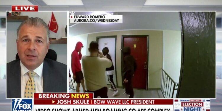 Chilling video shows migrant gang terrorizing Colorado apartment complex