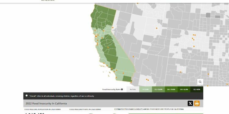 Closer look at Feeding America annual 'Map the Meal Gap' study