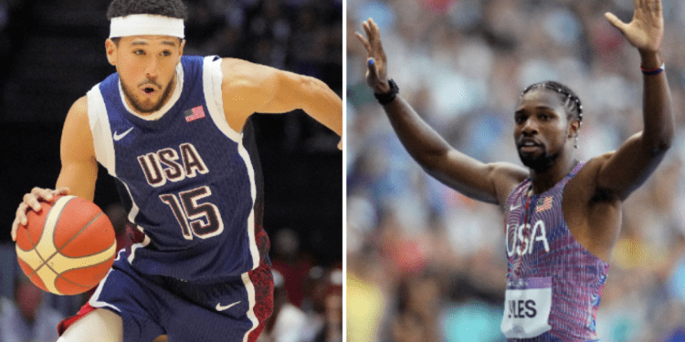 Devin Booker praises Noah Lyles, but still disagrees with NBA comments