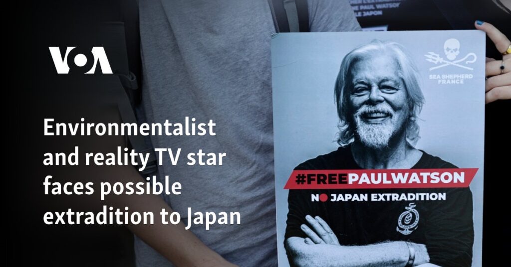 Environmentalist and reality TV star faces possible extradition to Japan