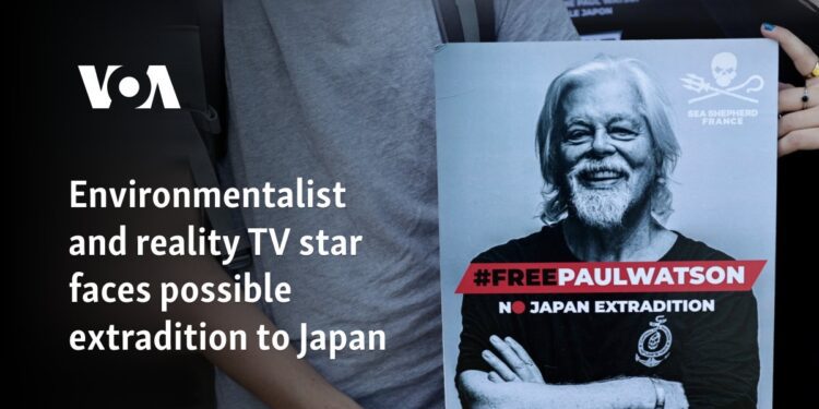 Environmentalist and reality TV star faces possible extradition to Japan