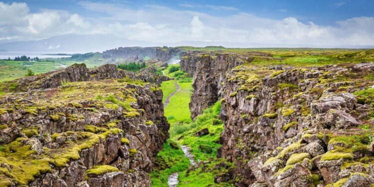 Europe Meets North America At Iceland’s Thingvellir National Park