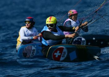 First Olympic kiteboarding gold goes to GB's Eleanor Aldridge, USA's Daniela Moroz finishes fourth