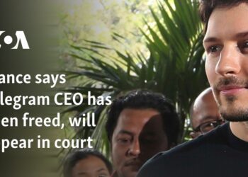 France says Telegram CEO has been freed, will appear in court