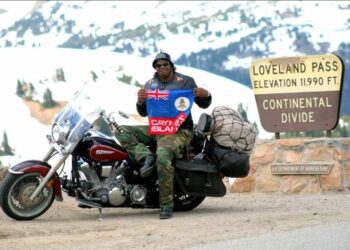 Gilbert Nicoletta takes Cayman to the world on two wheels