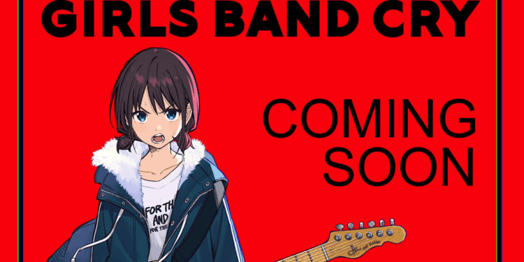 Art of Nina From Girls Band Cry announcing something coming soon