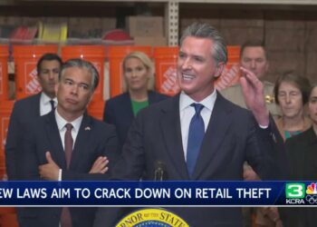 Gov. Newsom signs new California laws to crack down on retail theft