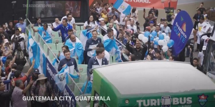 Guatemala welcomes first ever Olympic gold medalist for her country
