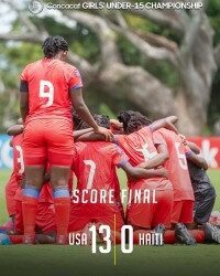 Haiti - U15 Championship : The Americans destroy the U-15 Grenadières [13-0]