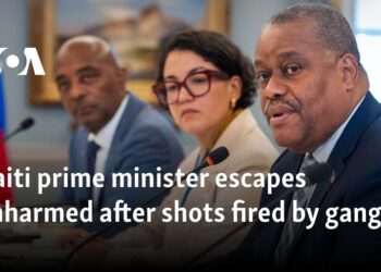 Haiti prime minister escapes unharmed after shots fired by gangs