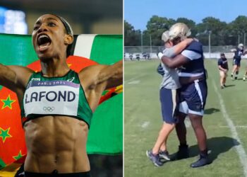 How Thea LaFond’s Brother Discovered She Won Gold at the 2024 Paris Olympics