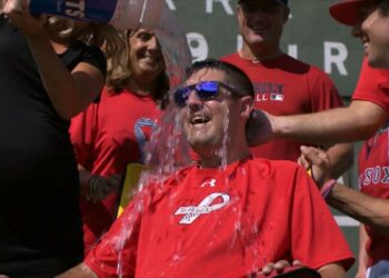 How the Ice Bucket Challenge swept across the world 10 years ago