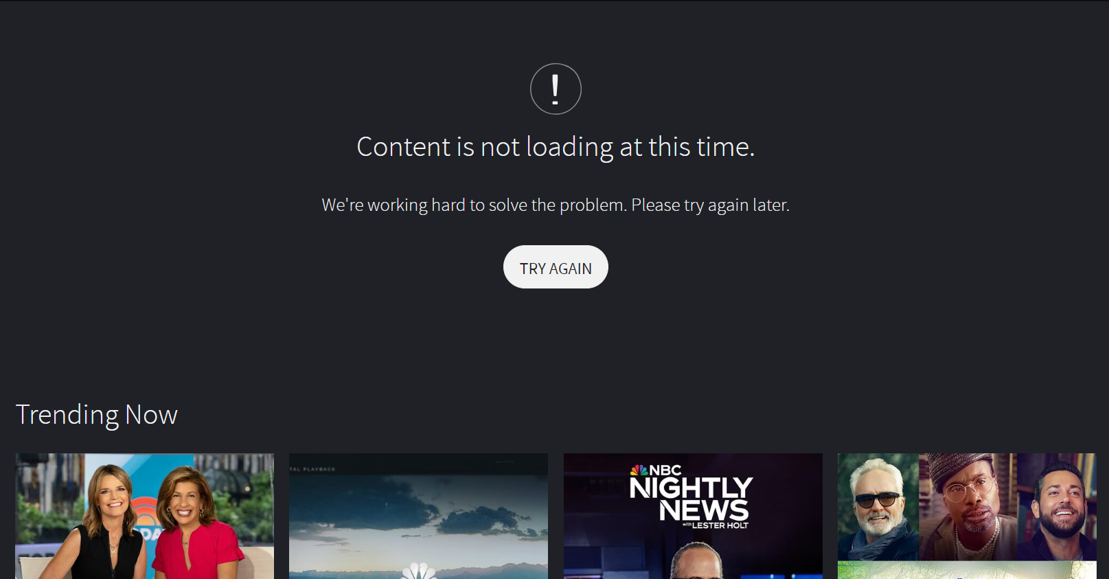 Nbc Geo Blocked