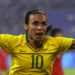 Marta of Brazil celebrates after scoring to help Brazil make it to the 2024 Olympic Brazil vs USA women