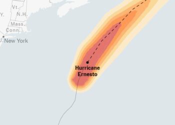 Hurricane Ernesto Tracker: Latest Forecast and Maps