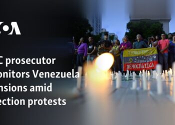 ICC prosecutor monitors Venezuela tensions amid election protests