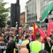 In pictures: Protestors and police at Belfast City Hall