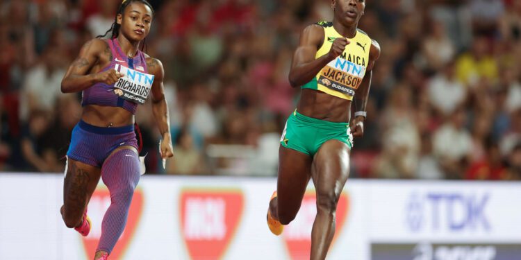 Jamaica’s Shericka Jackson won’t race 100m at Olympics, making Sha’Carri Richardson heavy favorite