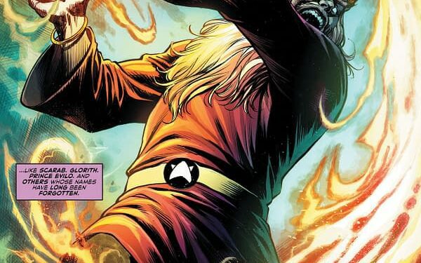 Interior preview page from Justice Society of America #11