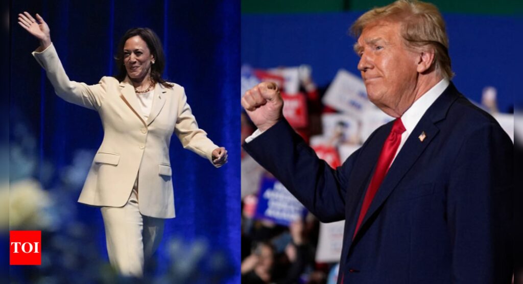 Kamala Harris gains ground: New poll shows shifting dynamics in 2024 US election race against Donald Trump